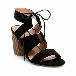 Merona Black Harriet Lace up Sandals
